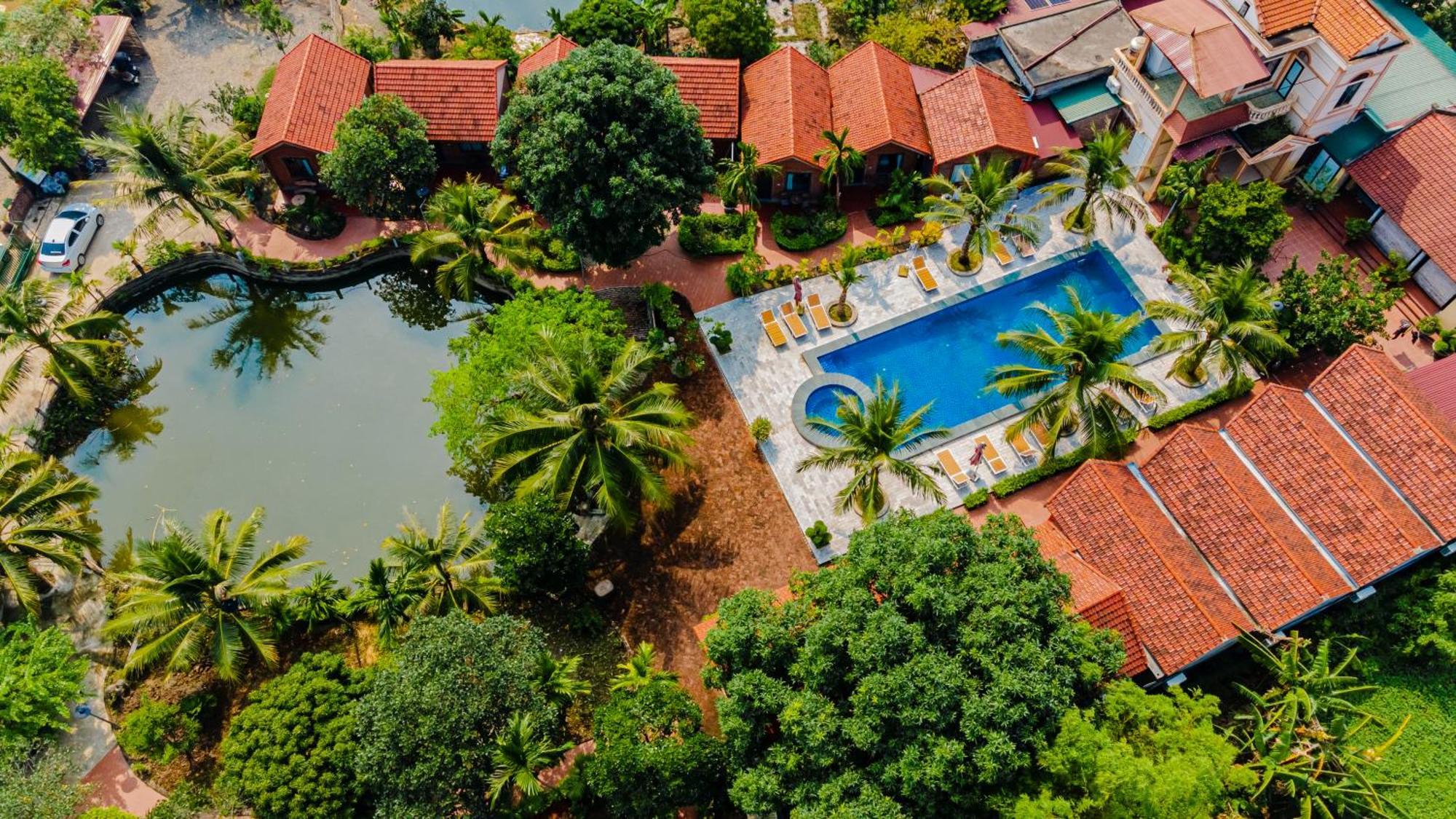 Tam Coc Green Garden Bungalow Ninh Binh Exterior foto