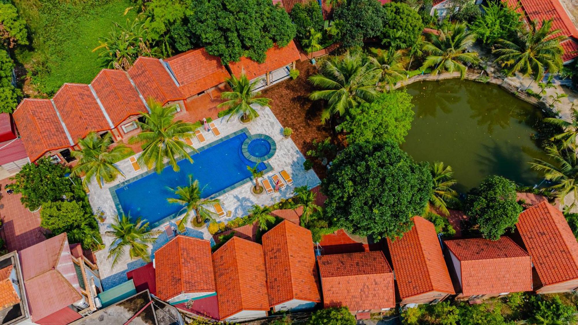 Tam Coc Green Garden Bungalow Ninh Binh Exterior foto