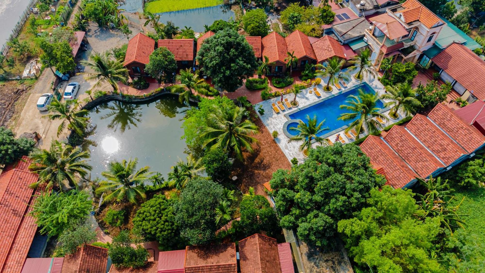 Tam Coc Green Garden Bungalow Ninh Binh Exterior foto