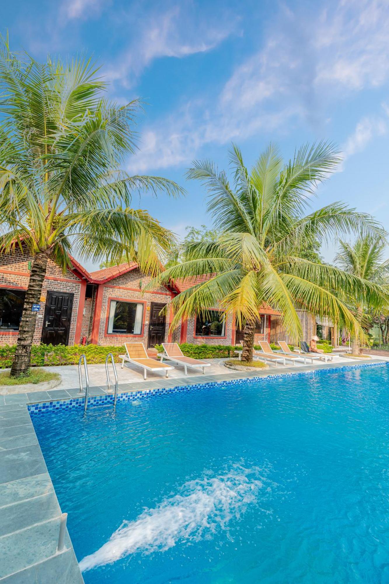 Tam Coc Green Garden Bungalow Ninh Binh Exterior foto