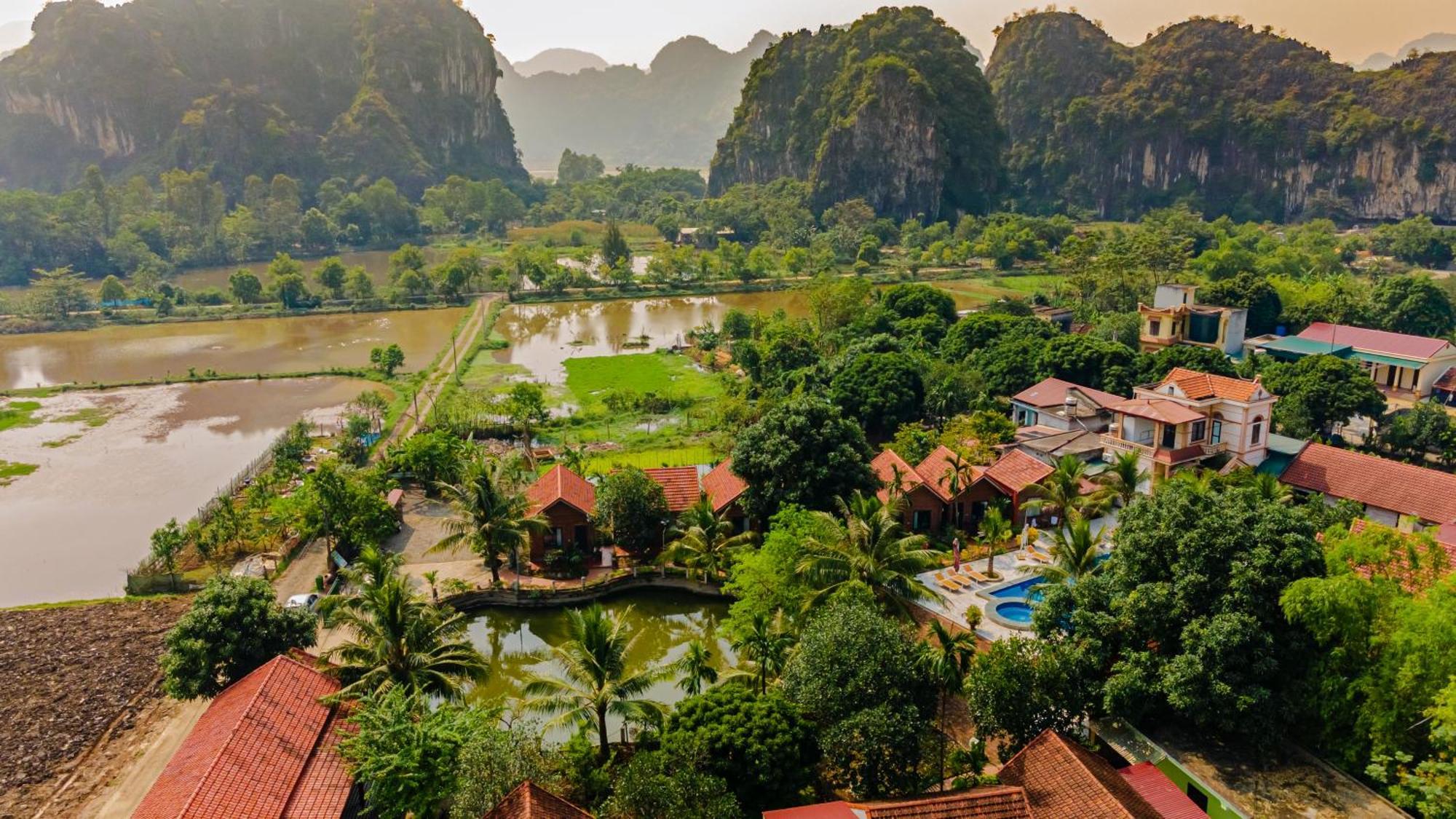 Tam Coc Green Garden Bungalow Ninh Binh Exterior foto