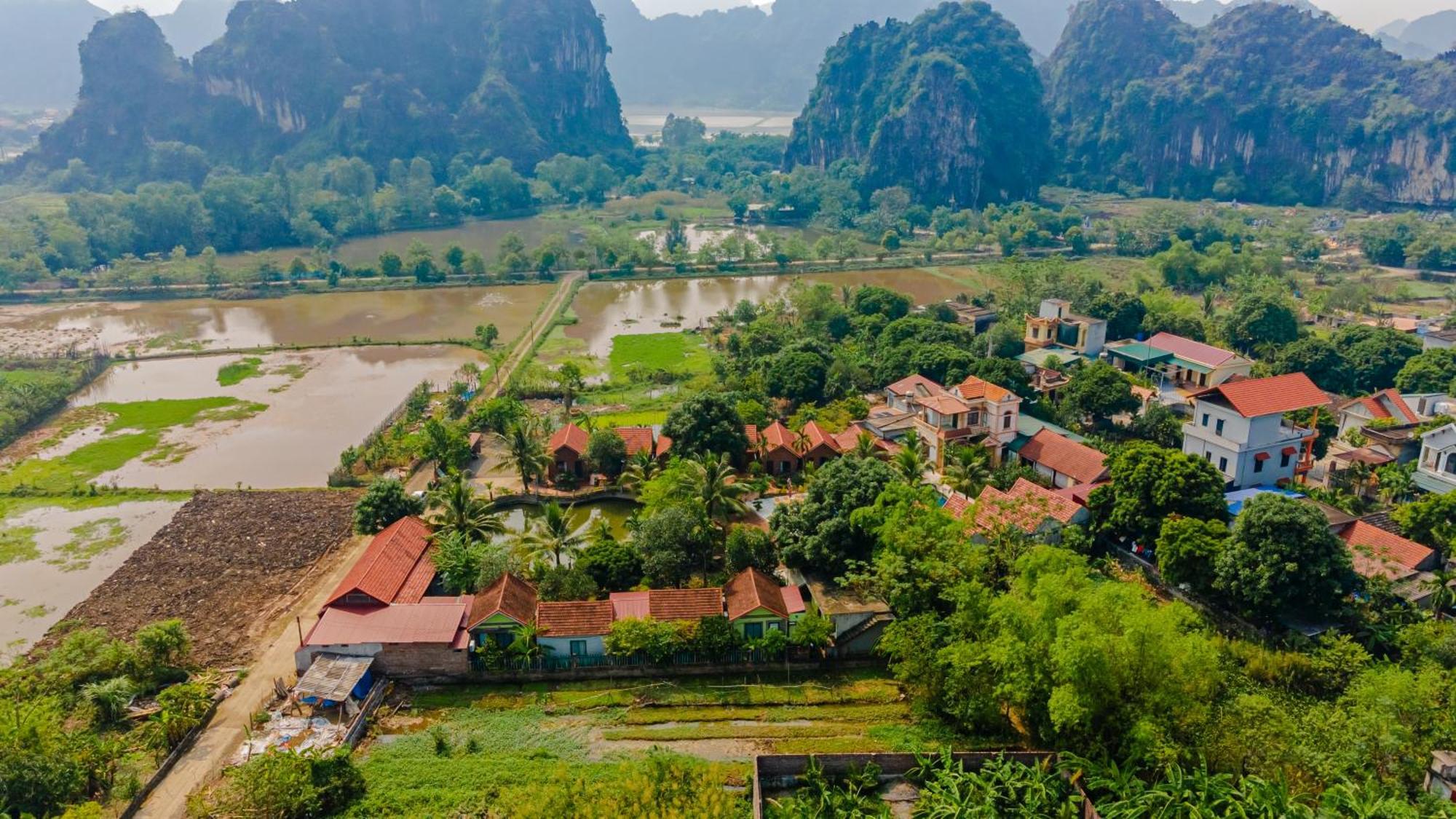 Tam Coc Green Garden Bungalow Ninh Binh Exterior foto